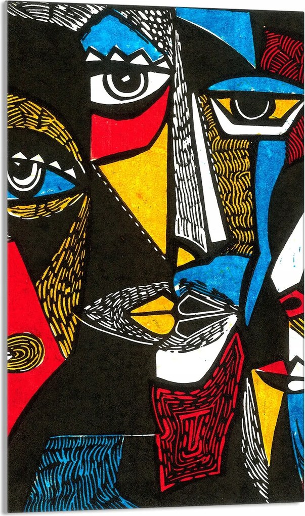 Üveg Vágódeszka 30x52 Pop Art Konyhába