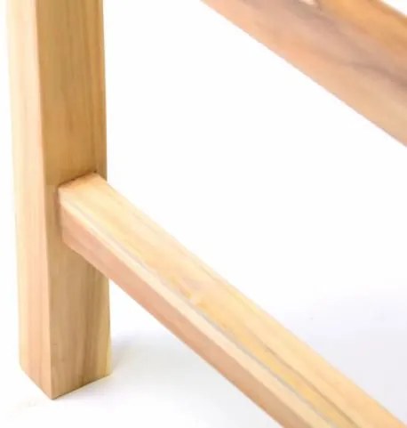 DIVERO Kerti pad 3-személyes 180 cm tíkfa