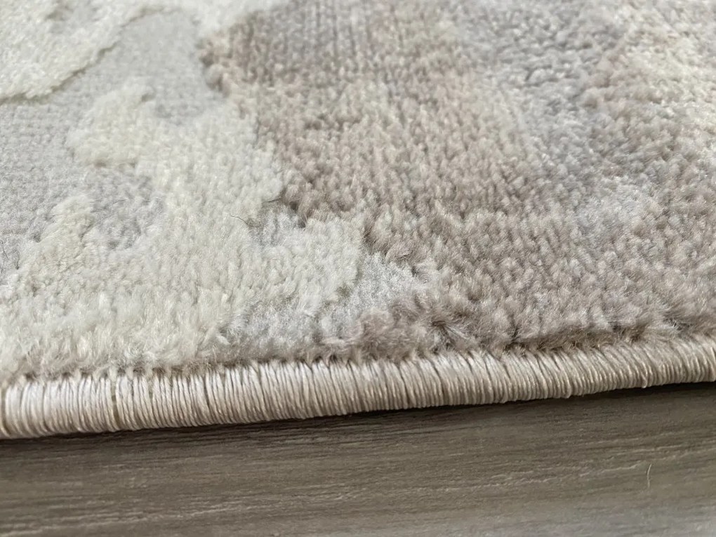 Veston 51279 bézs modern szőnyeg 60x110 cm