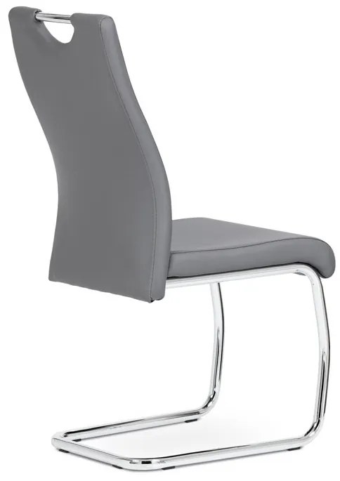 Szürke Ekobőr Étkezőszék. DCL-418 GREY