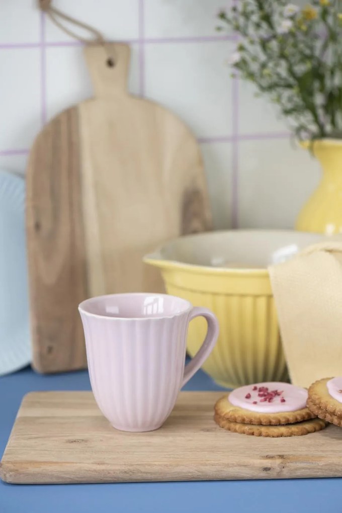 Sárga kerámia tésztástál MYNTE LEMONADE