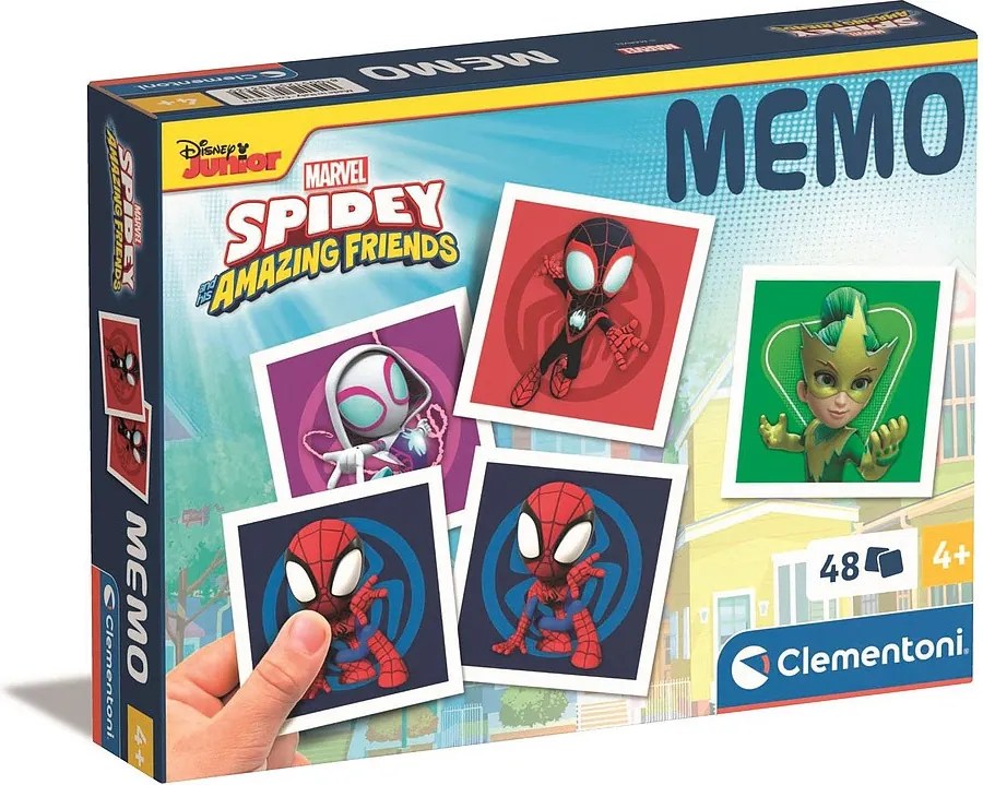 Pókember Spidey memóriajáték 48 db-os Clementoni