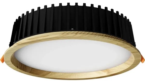 APLED-LED Lámpa RONDO WOODLINE LED/18W/230V 3000K átm. 26 cm fenyő tömör fa