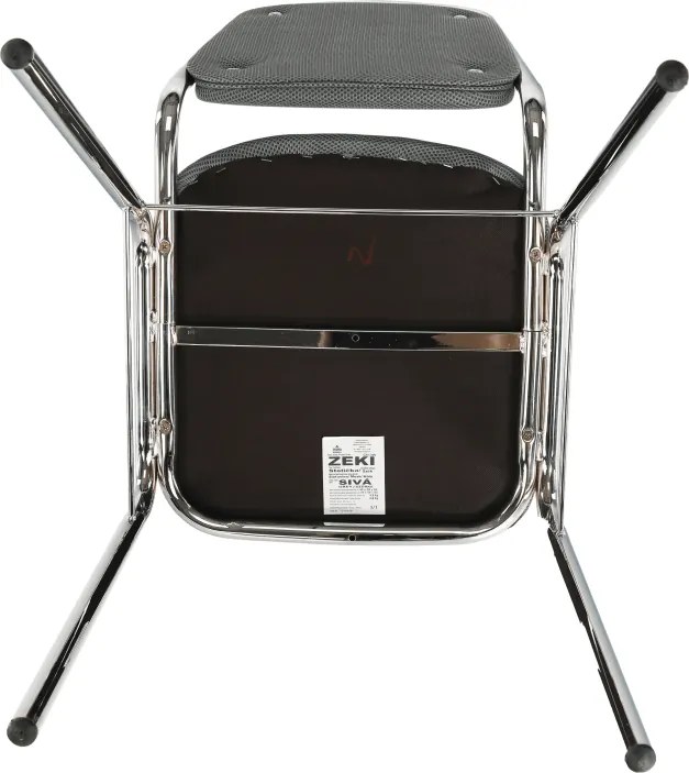 Szék tárgyalóterembe, szürke háló, ZEKI