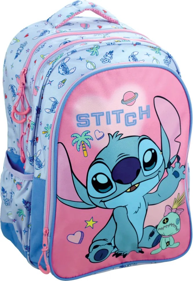 Disney Lilo és Stitch, A csillagkutya Scrapbook iskolatáska, táska 42 cm