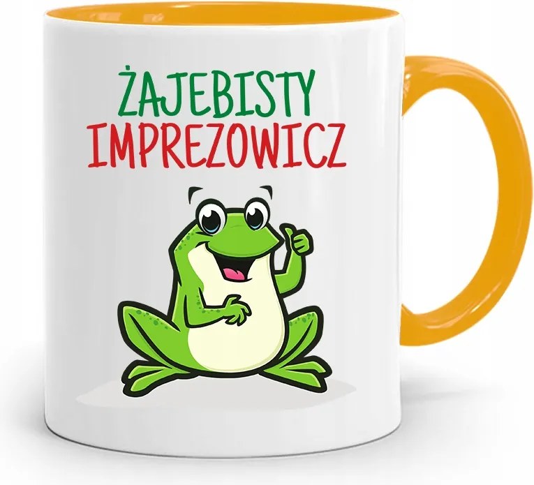 Bulizóknak Bögre Sárga Ajándék fényképes nyomtatással