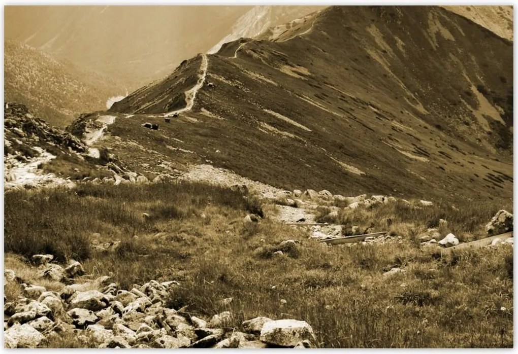 Poszterek 185x125 Tátra Lengyel hegyek Kilátás