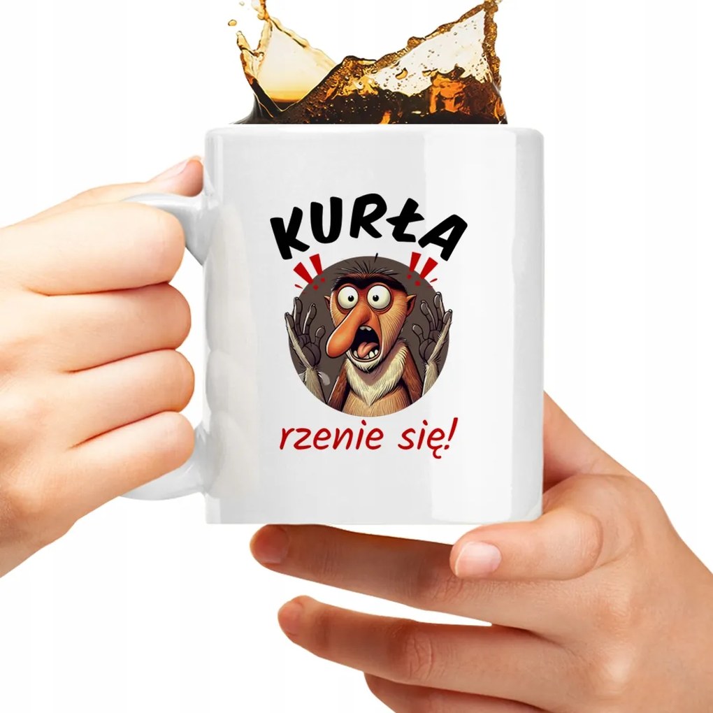 A tyúk reszket! Bögre Ajándék Legénybúcsúra Vicces