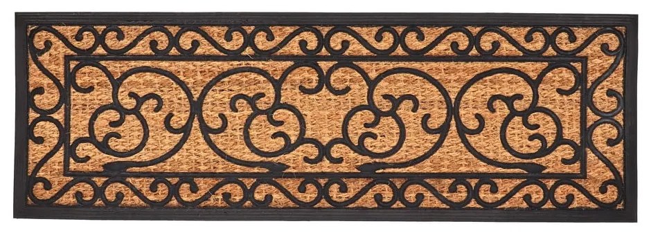 Kókuszrost lábtörlő 40x120 cm Ornament – Esschert Design