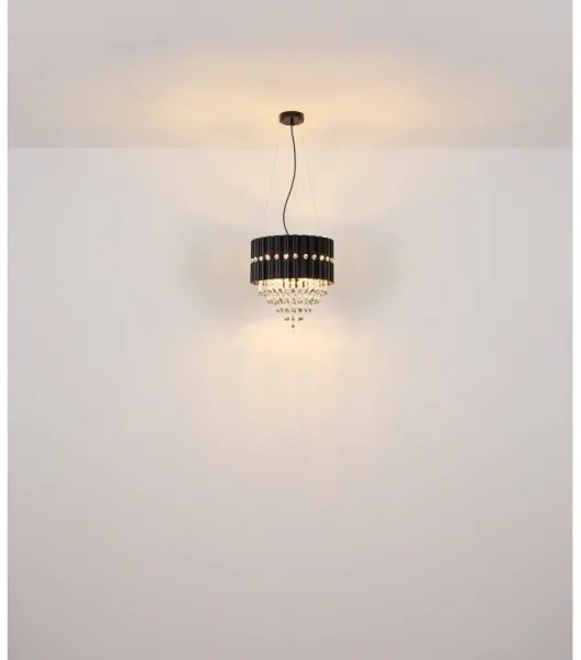 Globo 63149-3 - Csillár zsinóron ELEOS 3xE27/40W/230V átm. 40 cm