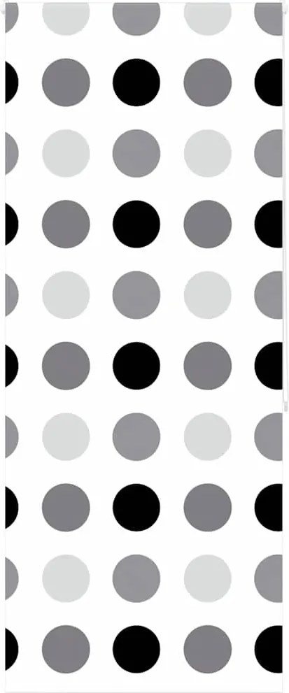vidaXL zuhanyzó redőny 90x240 cm szövet szélessége 86 cm