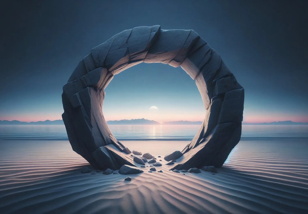 Fotótapéta - Kő átjáró (147x102 cm)