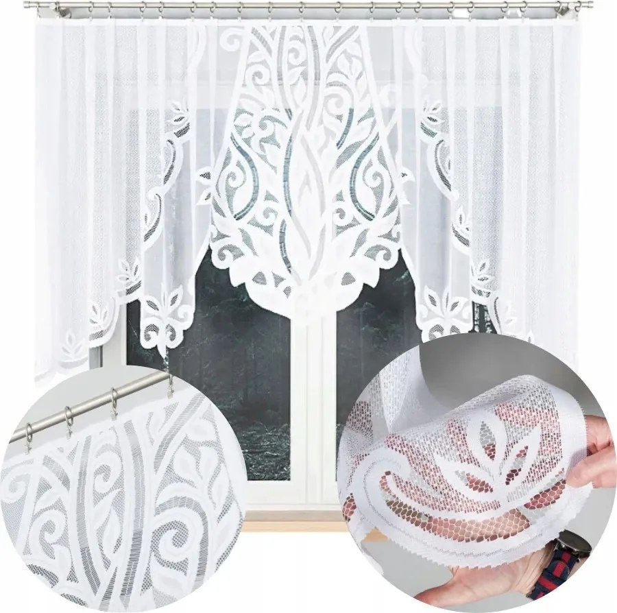 Kész Jacquard Függöny Panellel A Szoba Nappalijába 300x120cm