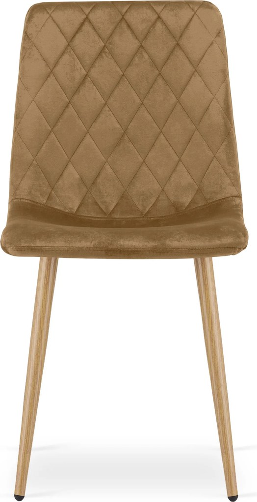 Barna bársonyszék TURIN