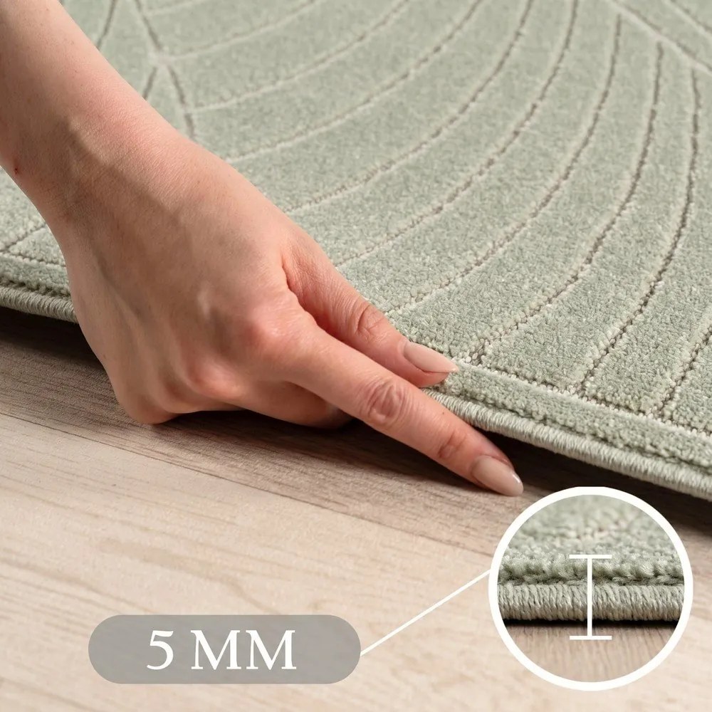 Zöld kültéri-beltéri szőnyeg 140x200 cm Nova 1204 – Ayyildiz Carpets