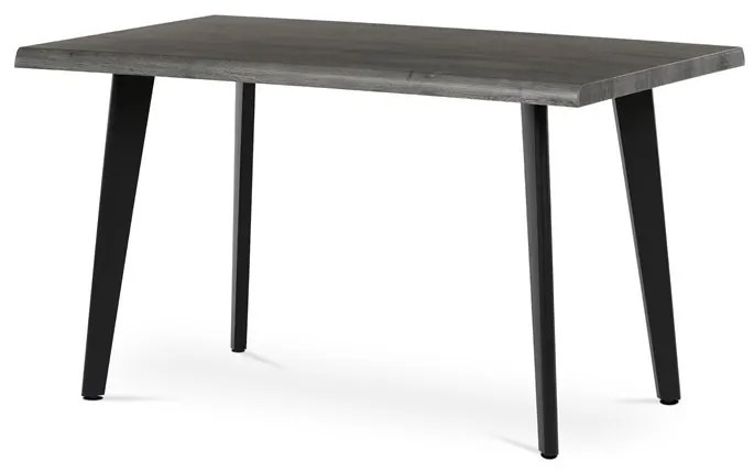 Étkezőasztal 130×80 cm, MDF, Szürke Tölgy. HT-F4413 GREY