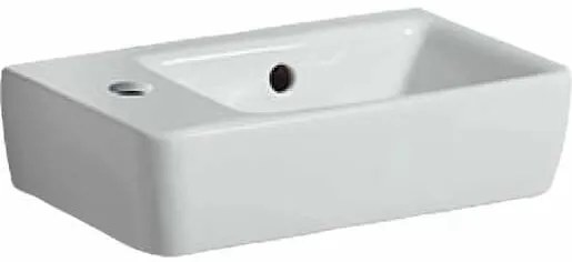 Mosdókagyló Geberit Selnova fehér 40x25 cm 501.518.00.1
