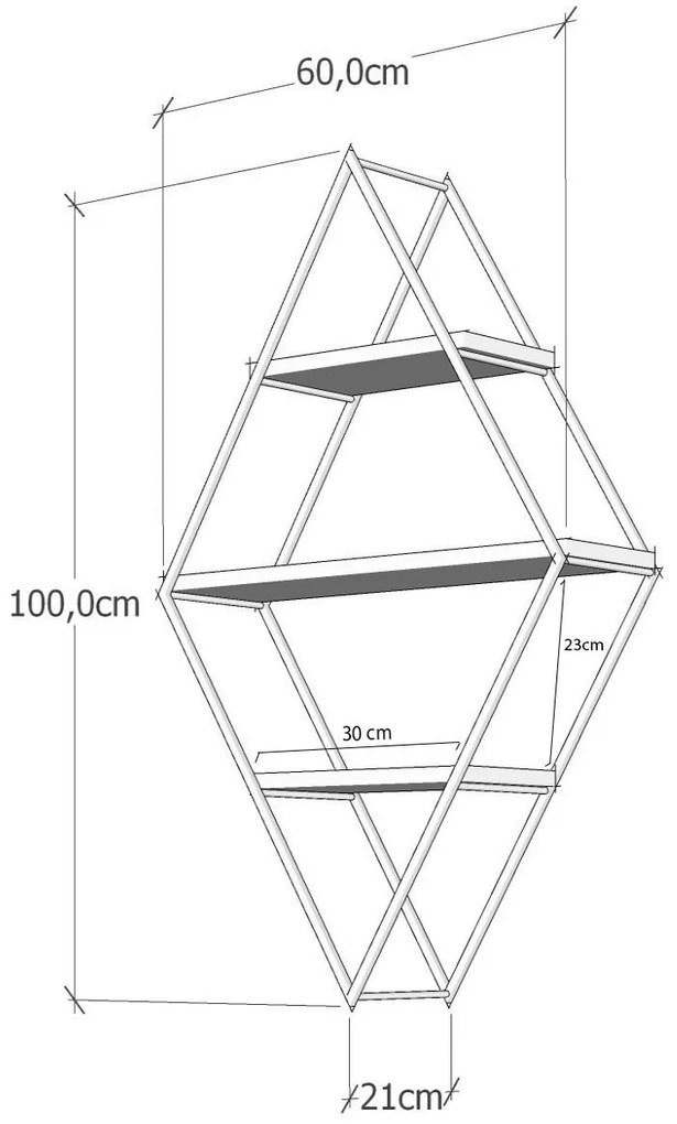 Polc Pop (fekete + dió). 1072267