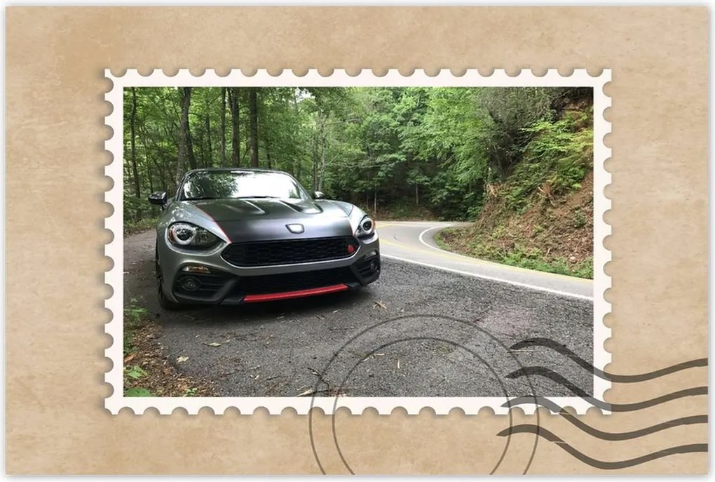 Poszterek 60x40 Fiat 124 Spider Abarth