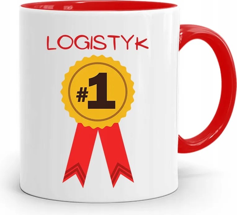 Logisztikai Bögre Piros Születésnapi Ajándék fényképes nyomtatással