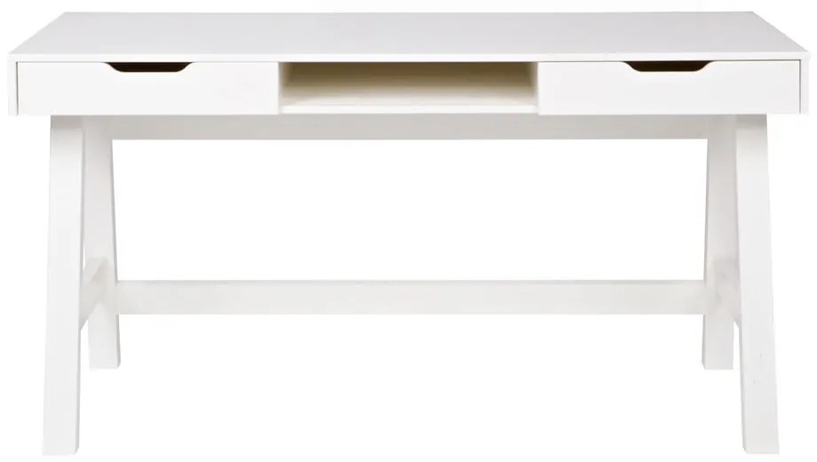 Nikki fehér íróasztal - WOOOD