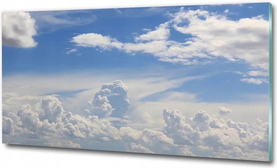 Fotó üvegkép Alkonyat a tengerparton 125x50