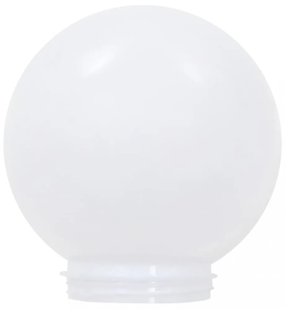 6 db napelemes kültéri LED gömblámpa 20 cm RGB