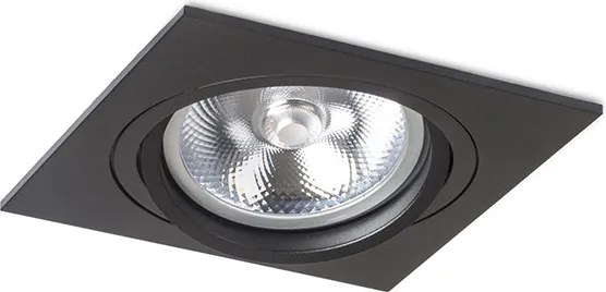 RENDL PASADENA G53 SQ I fekete 230V LED G53 15W