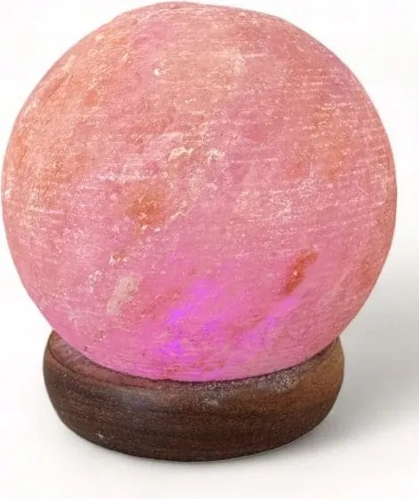 Himalája só lámpa Usb gömb 9cm