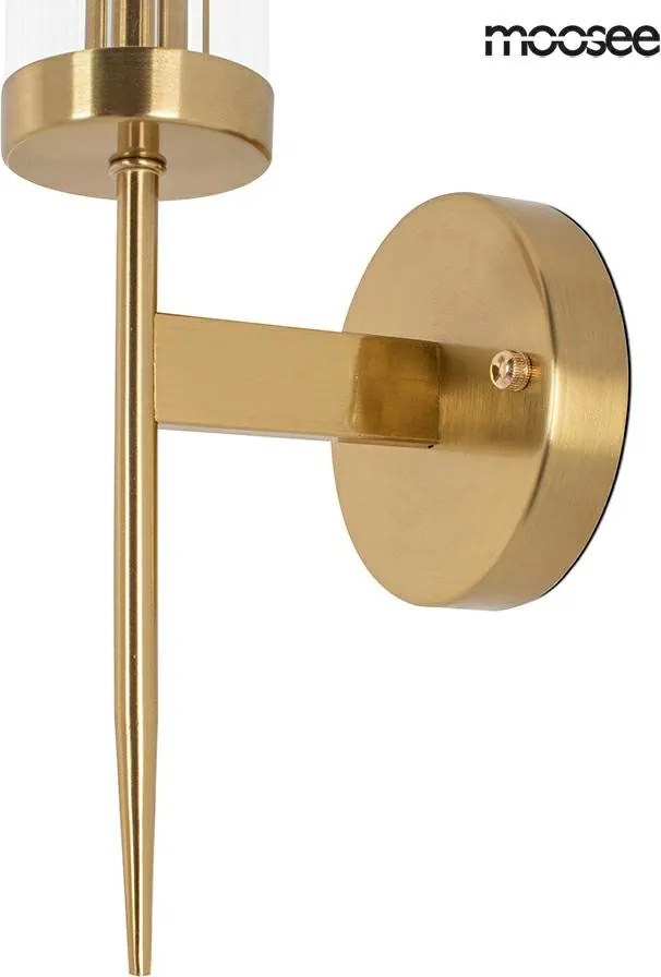 KING HOME MSE010400197 TORCH Kristály Fali Lámpa Arany E14 IP20