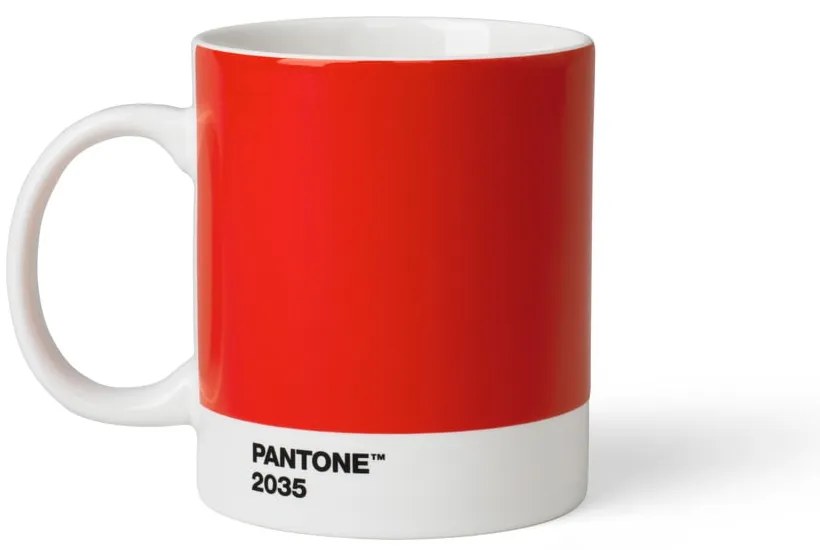 Piros kerámia bögre 375 ml Red 2035 – Pantone