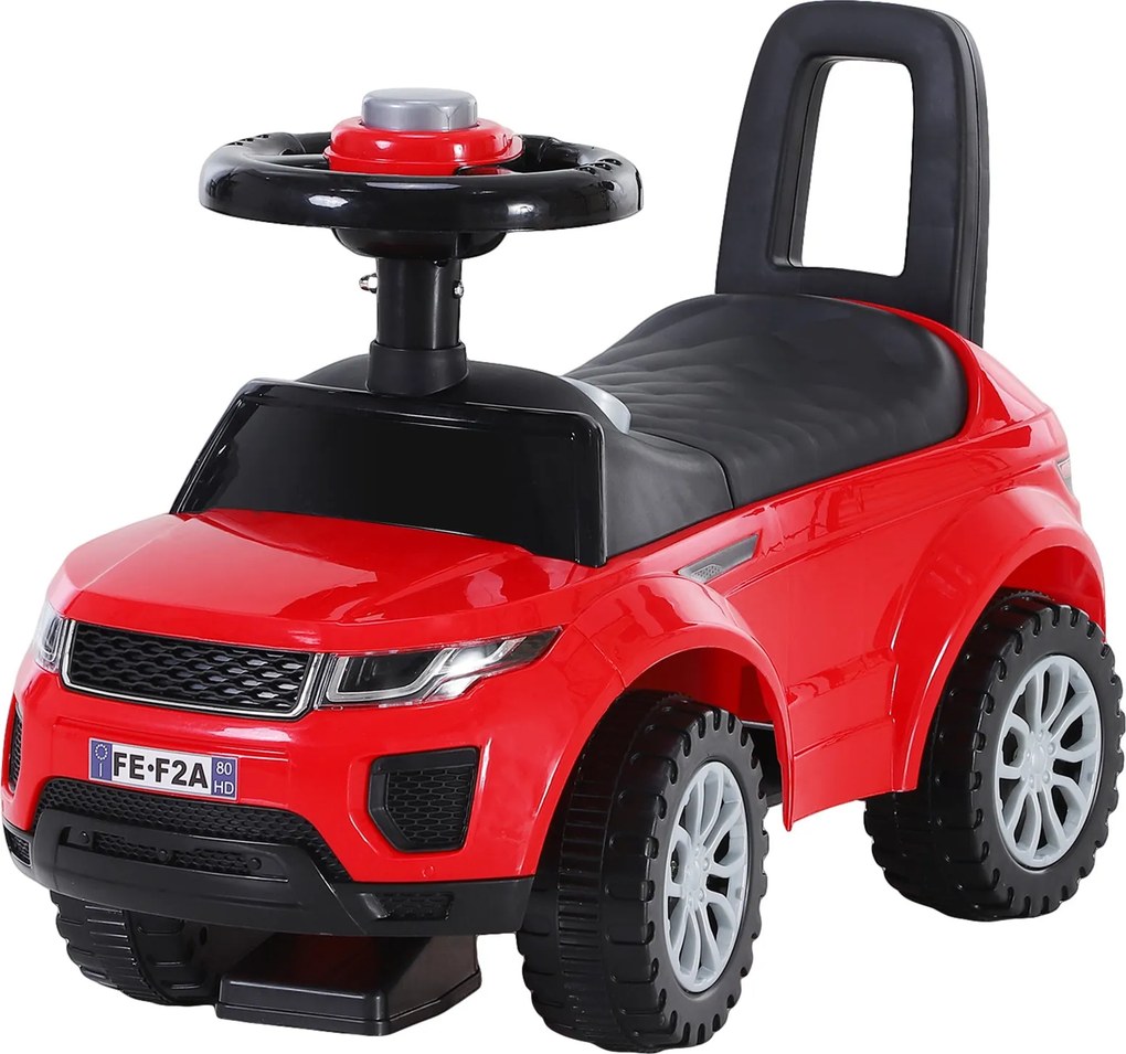 HOMCOM Gyermek Quad Játékautó, Pedál Nélküli Gyerekautó Futós Stílusban Hangszóróval 62x28x41.5cm | Aosom
