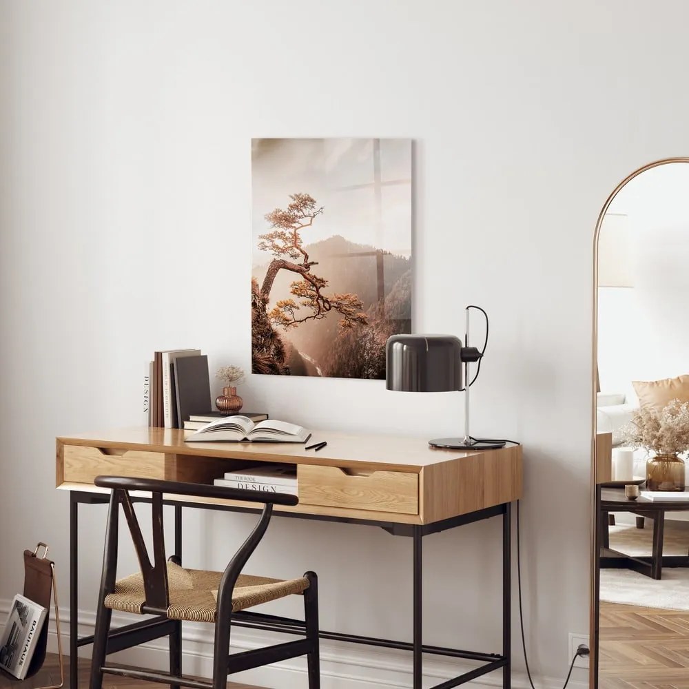 Üveg kép 50x70 cm Brown Tree – Styler