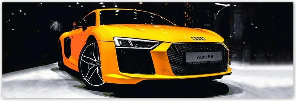 Fotótapéta 200x66 Sárga Audi R8