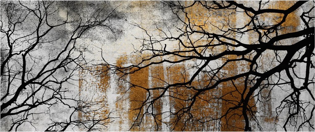 Kép - Fák sziluettek (120x50 cm)