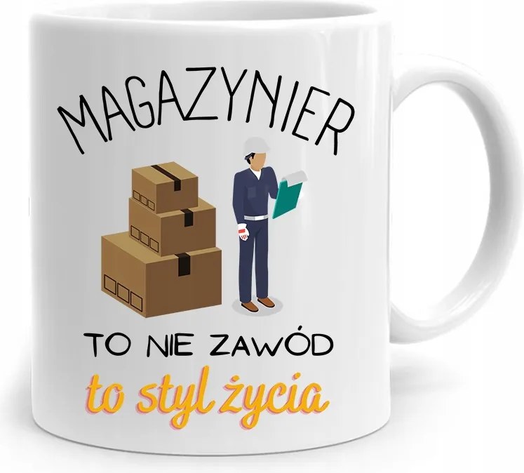 Ajándék Bögre A Raktárosnak Egy Életstílus, fényképes nyomtatással