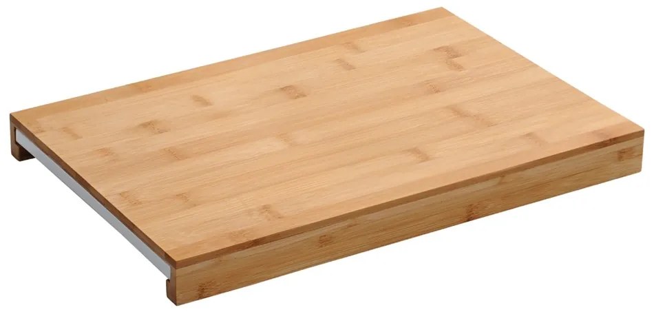 Kesper 58352 Vágódeszka tárolóedénnyel, fehér, 38x 25 x 3,5 cm