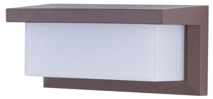 Brilagi - BRICKY LED kültéri fali lámpa 12W/230V, barna, IP54