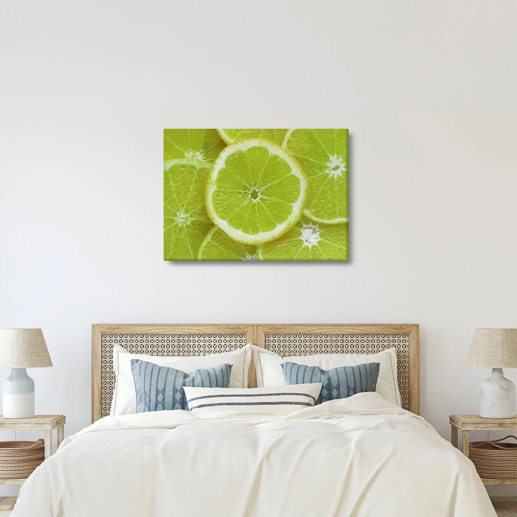 Kép - citrom szelet (70x50 cm)