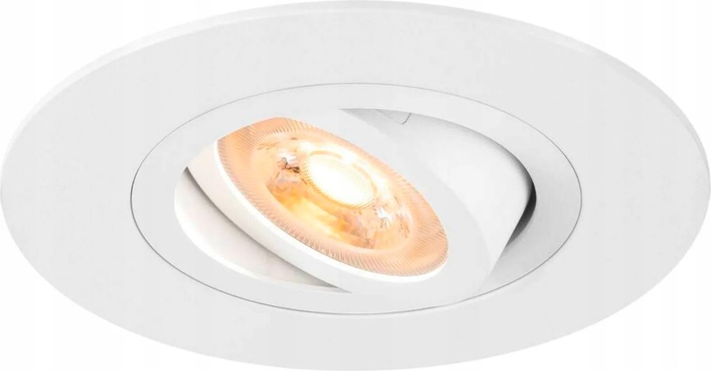 Big White Slv Új Tria 75 XL mennyezeti süllyesztett lámpa, kerek, max. 10W,