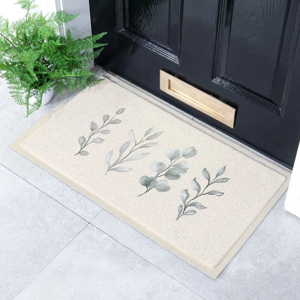 Lábtörlő 40x70 cm Neutral Leaves – Artsy Doormats