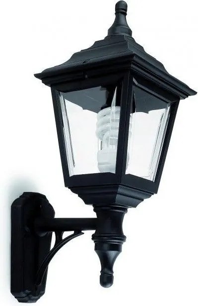 NOVOLUX 059A-G05X1A-01 CLIC-CLAC Klasszikus Kültéri Fali Lámpa Fehér, Átlátszó E27 IP44