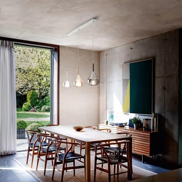 Fabas Luce 3481-48-297 - Csillár zsinóron LILA 3xE27/40W/230V átlátszó/arany/szürke