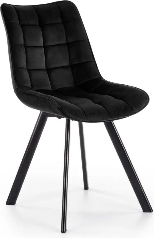 Étkezőszék COMORO, 1 db, fekete