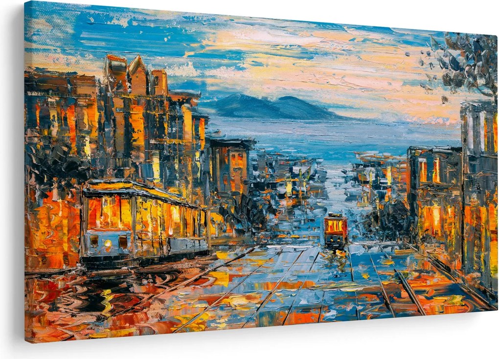 Kép - Cable Car, San Francisco (90x60 cm)
