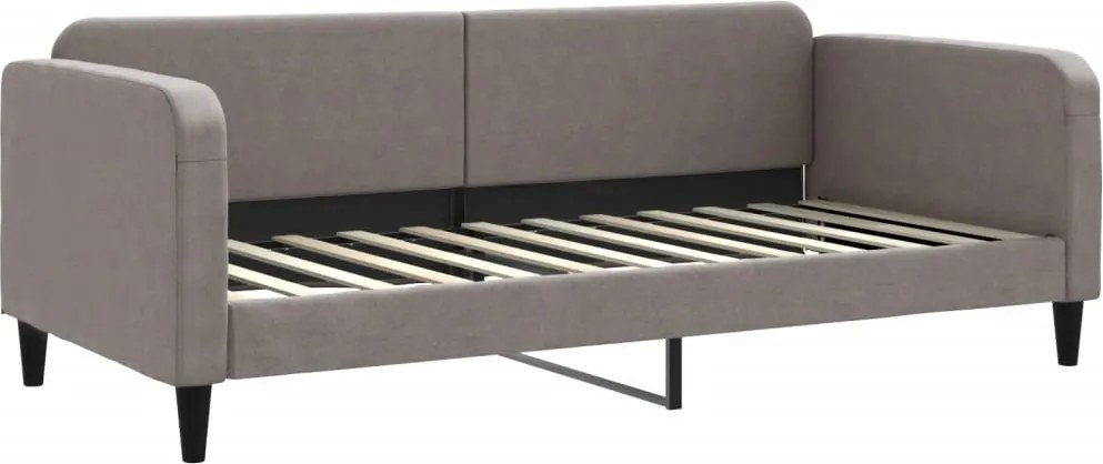 vidaXL tópszínű szövet kanapéágy 90 x 200 cm