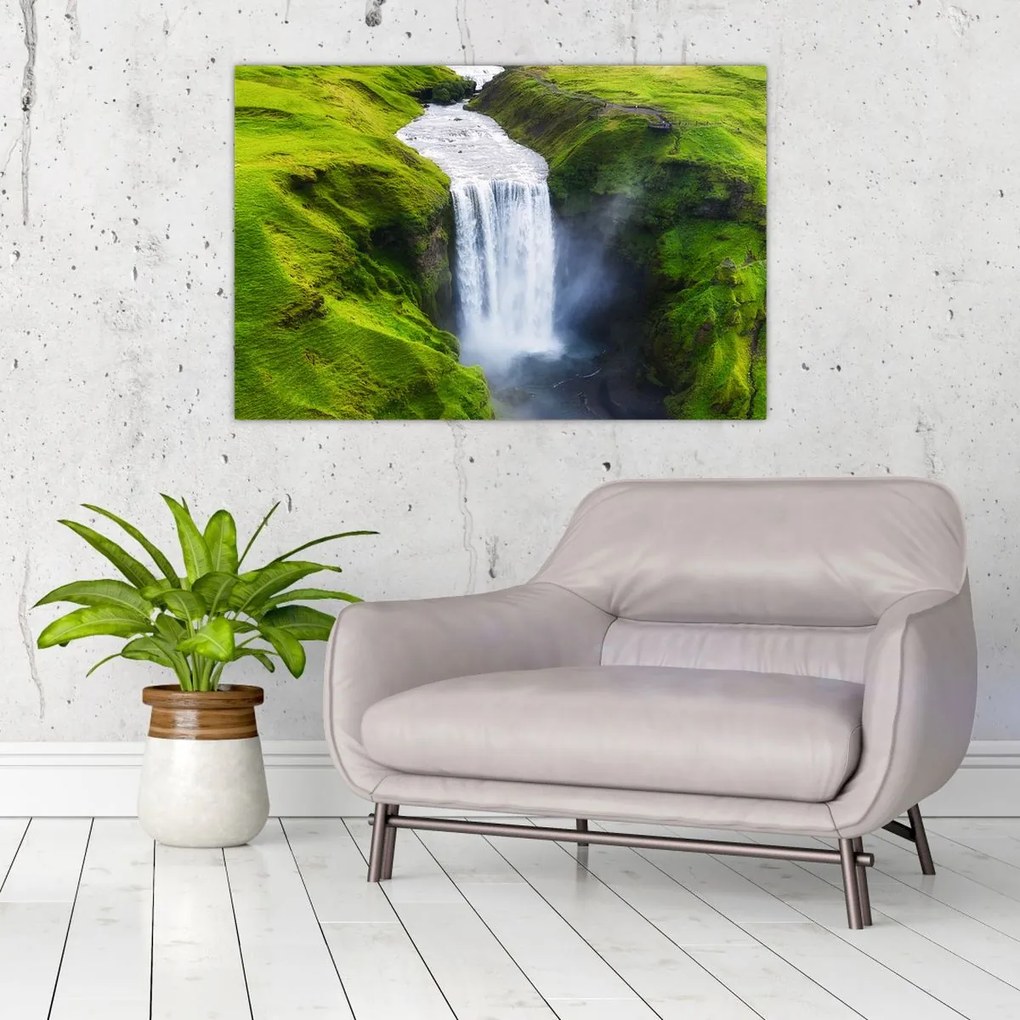 Kép - Skogafoss vízesés (90x60 cm)