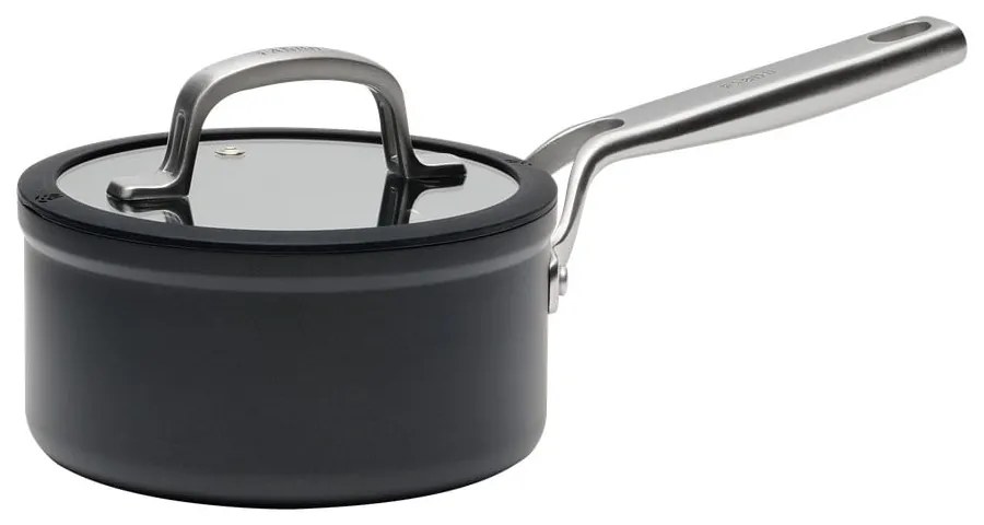 Indukciós tűzhelyhez alkalmas edény fedővel-kerámia felülettel 1,3 l Meda 3.0 – FABINI