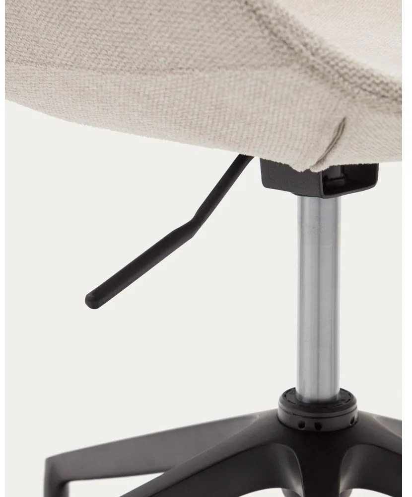 Bézs irodai szék Tissiana – Kave Home