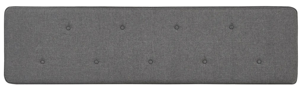 Fejtámla Tokke 140x52 cm szürke [en.casa]